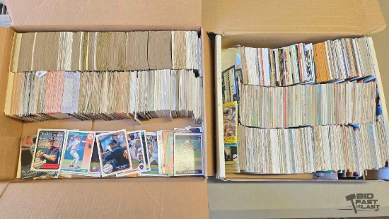 Over (300) Player Trading Cards