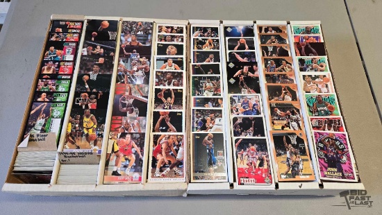 Over (300) Basketball Trading Cards