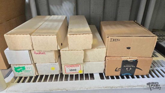 Over (4000) Baseball, Football & Basketball Trading Cards