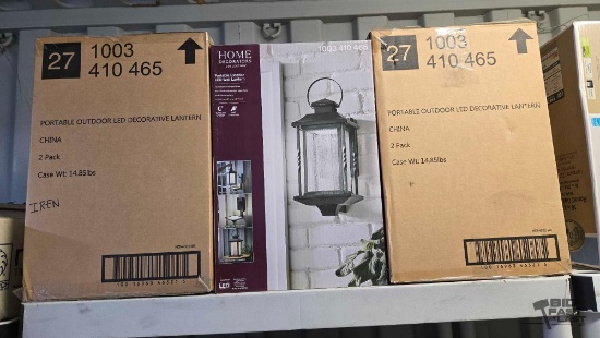 NEW!!! (5) Portable Outdoor LED Lantern