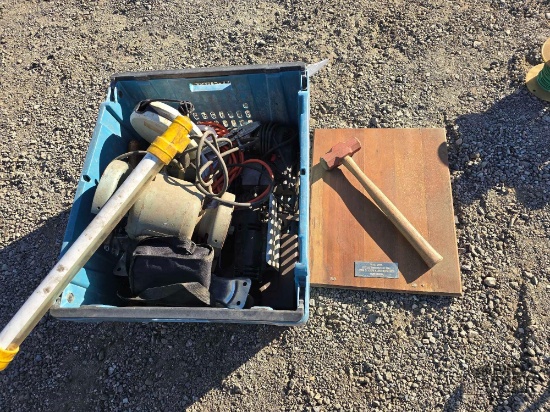 Bench Grinder, Craftsman Power Drill, Jigsaw, Keepsake