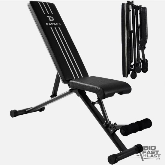 NEW!!! Pooboo Adjustable Weight Bench