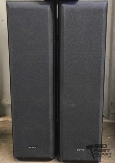 (2) Sony Speakers
