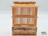 Bone Carved Cricket Cage