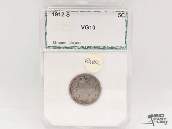 1912 San Francisco Liberty Head "V" Nickle