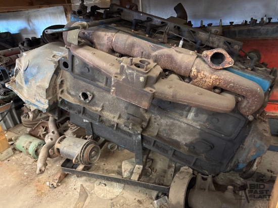 8 Cylinder Flat Head Motor