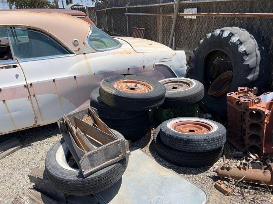 Tires And Drip Pans