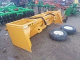 HD 10ft. Pull Box Blade with cylinders