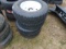 ST225 R75 Radial Tires and Wheels/Unused