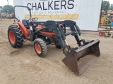 Kubota L3600 4x4 w/Woods Loader