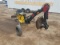 Pull Behind Tow Hoe Gas Powered Backhoe