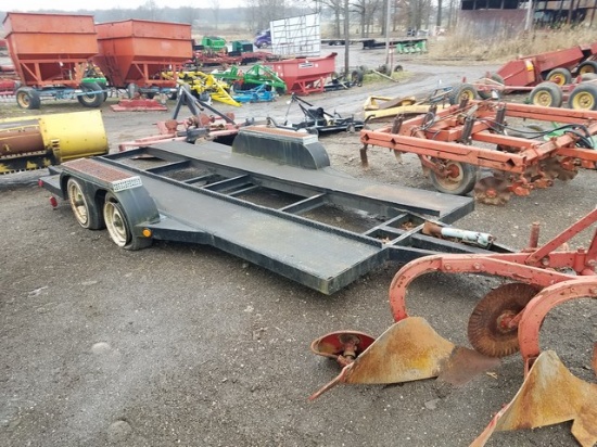 Double Axle Homeade Trailer