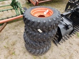 Set of Bobcat 10x16.5 Wheels and Tires