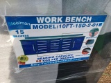 15 Drawer Blue Workbench