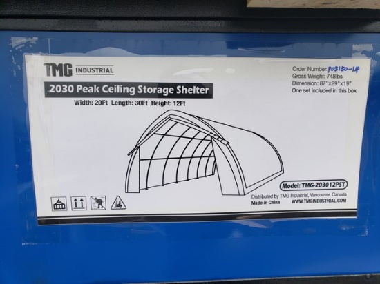 20x30x12 Storage Shelter