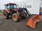 Kubota M125X 4x4 w/Cab/Heat/Loader