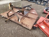 6ft. International 3pt. Brush Hog/AS IS/Bad Gear Box