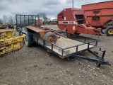 18ft. Double Axle Trailer