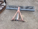 Farm And Country 6ft 3pt. Rock Rake