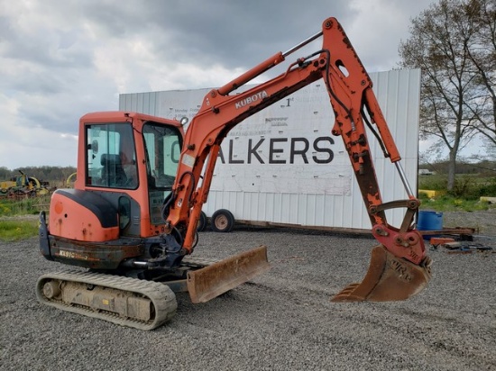 Kubota KX91-3 Excavator w/cab