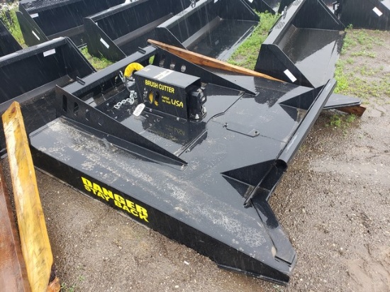 Wildkat 68in QT Brush Hog for skidsteer/Unused