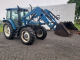New Holland TS100 4x4 w/Allied 695 Loader