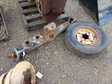 Ford 4400 Front Axle And Wheel