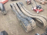 Tracks off bobcat excavator