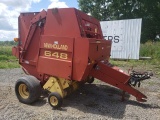 New Holland 648 Raound Baler w/Net