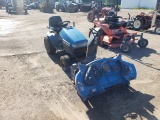 New Holland LS45 Riding Mower w/Snowblower and Belly Mower