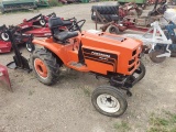 Power King 1617 Tractor/AS IS w/Mower and Blade
