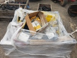 Crate of catepillar supplies