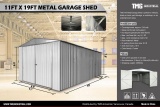 Single Garge Shed