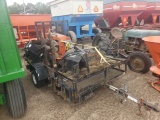 Powerhouse Walk Behind Skidsteer w/Trailer and Attatchments/Tiller/PHD/Trencher