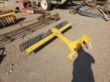 Countyline 6ft. 3pt. Rock Rake