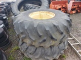 23.1x26 Rear wheels and Tires