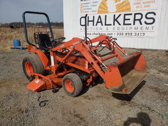 Kubota B1550 4x4 w/Ldr. Mower