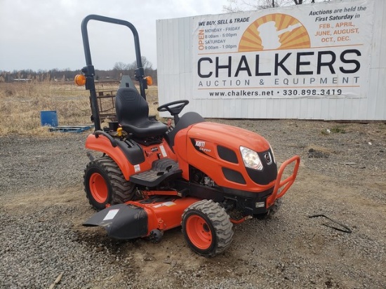 Kioti CS2510 4x4 w/Belly Mower
