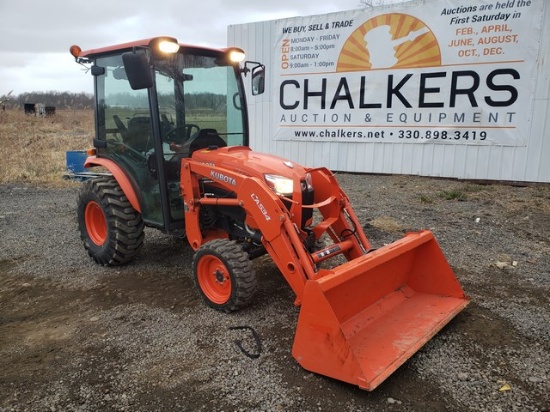 Kubota B3350 4x4 w/Cab/Heat/Air/Ldr