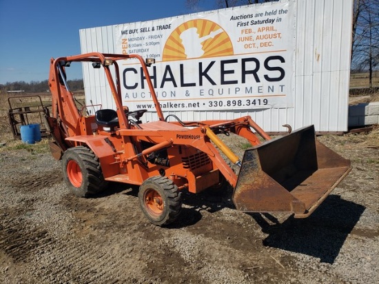 Allmand Powerhouse 325 2wd Loader Backhoe