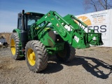 John Deere 6155M 4x4 w/Cab/Heat/Air/ldr/2017 year