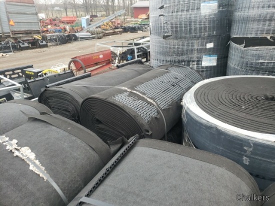 6 Rolls Rubber Matting