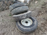 (4) Wheels and tires