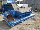 54x44 Eidal 150HP Shredder w/Metal Belt Conveyor