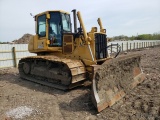 John Deere 850C Dozer w/Cab/6 Way Blade