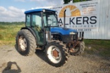 New Holland TN75D 4x4 Tractor w/Cab/Ldr