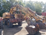 Case 1085B Wheel Excavator/Has several Cylinder Leaks/Runs and Drives