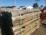 6x8 Treated Fence Post (28 in a bundle