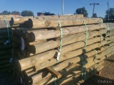 4x7 Treated Fence Posts (45 in a bundle)