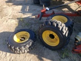 Cat 12x16.5 Wheels and Tires